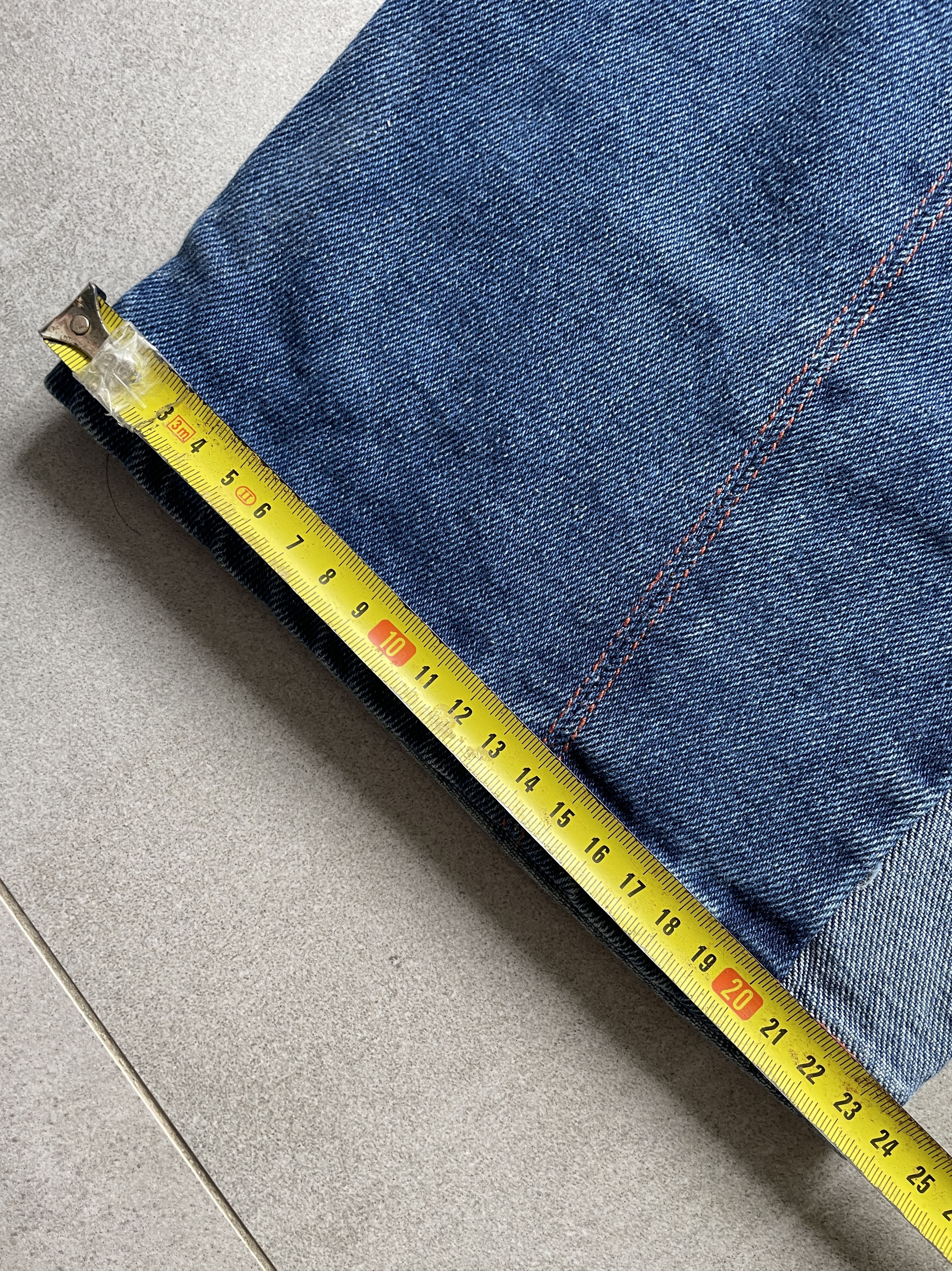 Sean John VINTAGE Y2K PATCHWORK SEAN JOHN WIDE LEG BAGGY DENIM JEANS Size US 34 / EU 50 - 10 Thumbnail