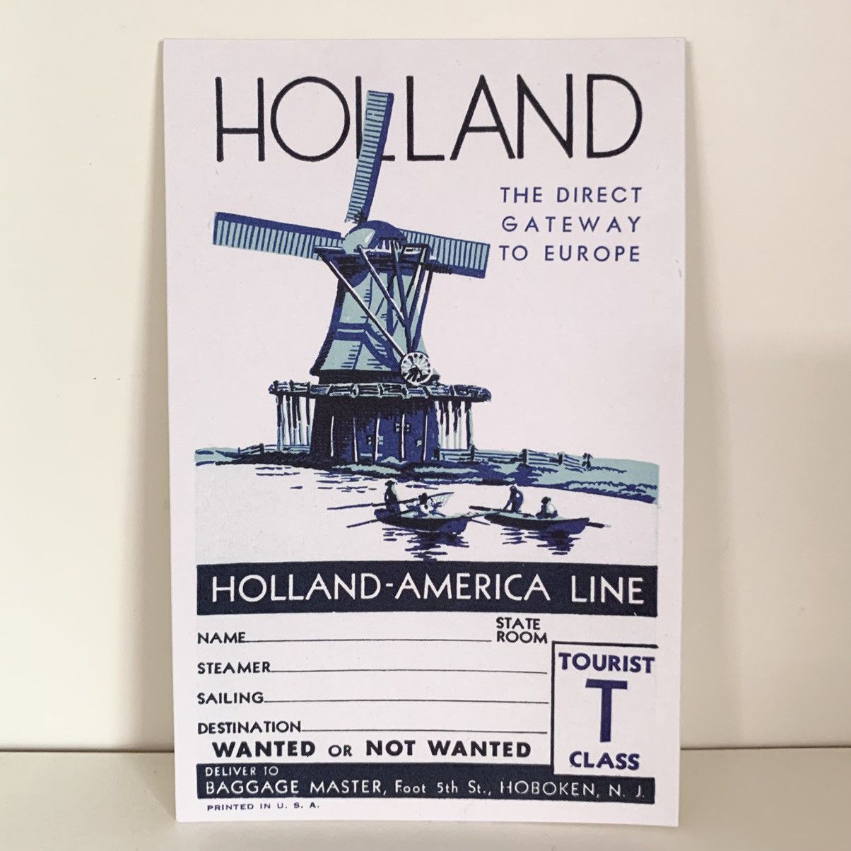 Louis Vuitton Louis Vuitton holland america cruise line jumbo sticker Size ONE SIZE - 15 Thumbnail