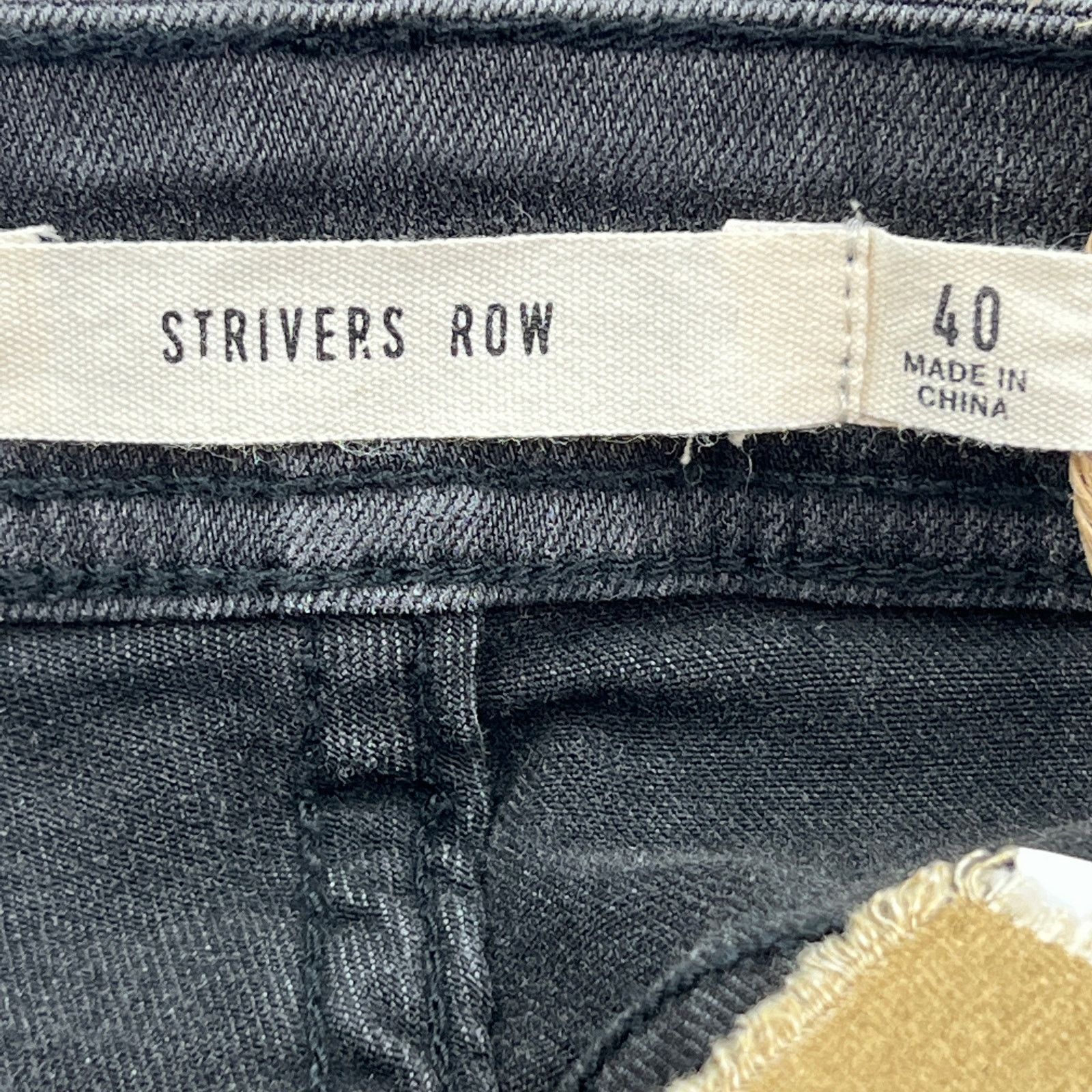 Other Strivers Row Tupelo Distressed Jeans Black Gray Size US 40 / EU 56 - 3 Thumbnail