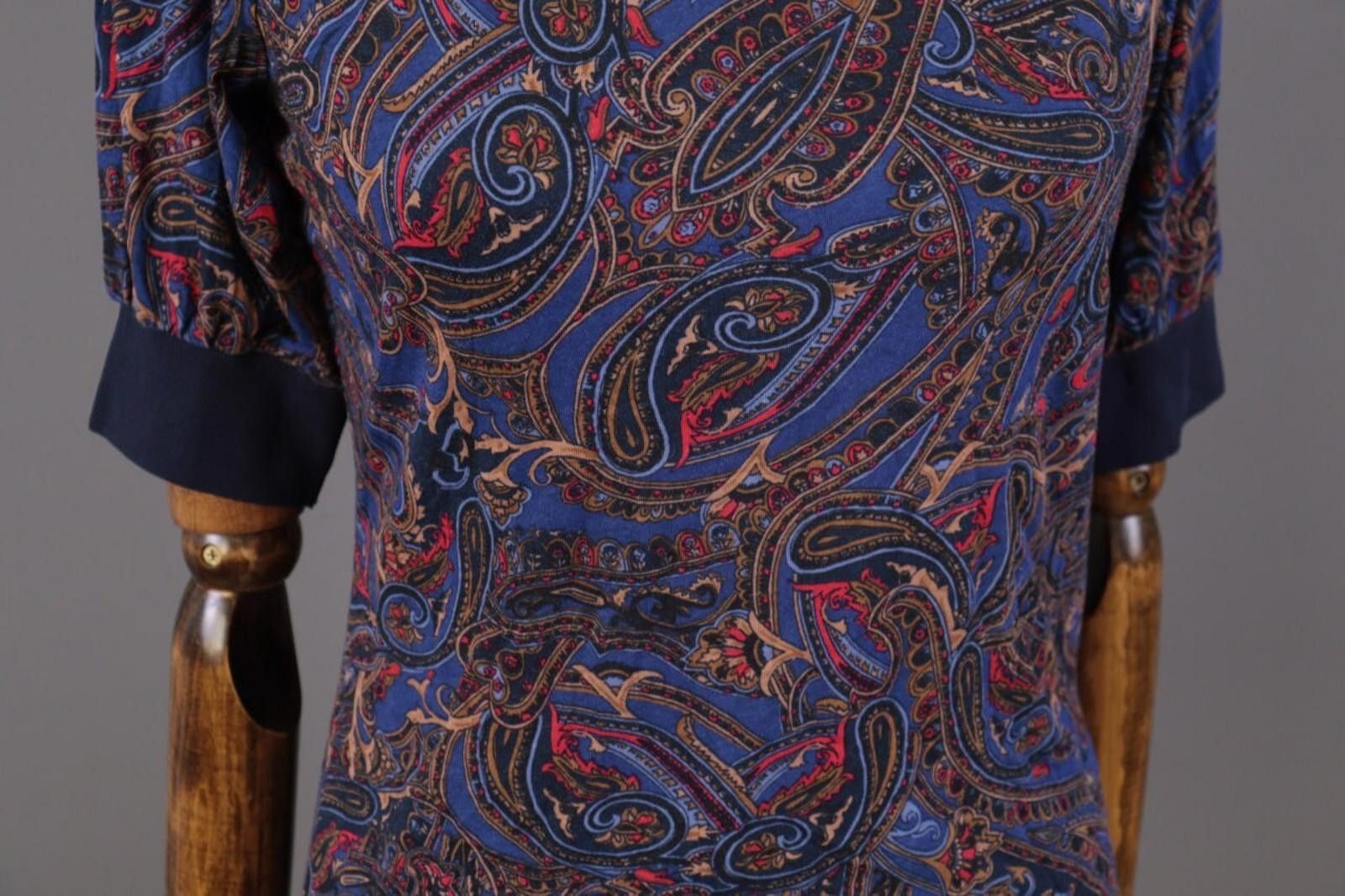 Lauren Ralph Lauren BNWT Lauren Ralph Lauren Multicolor Paisley Top Shirt Size S Size S / US 4 / IT 40 - 4 Thumbnail