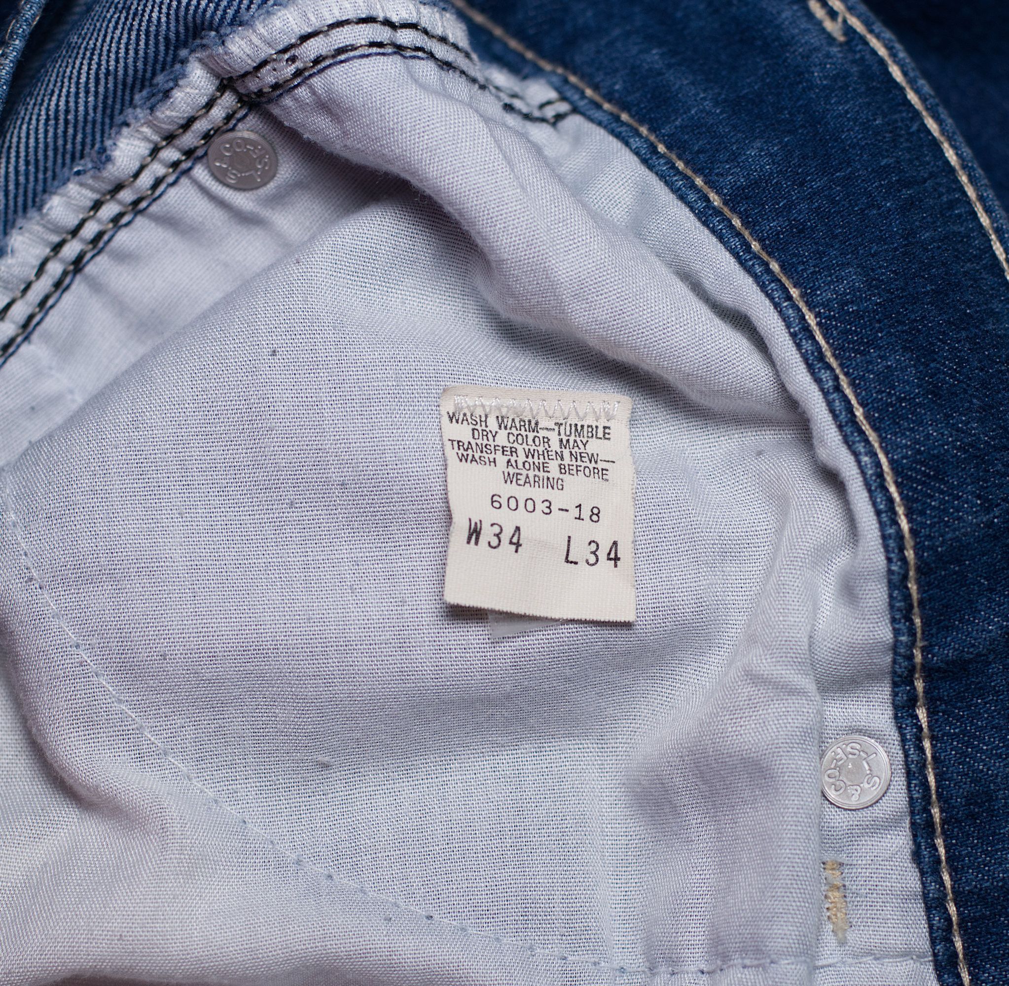 Levi's Vintage 1980s Levi's Movin' On Jeans | 34 Medium/Large Size US 34 / EU 50 - 5 Thumbnail