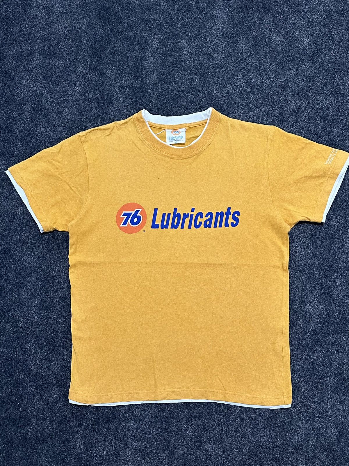 Vintage VINTAGE 76 Lubricants layer tee - Tiolene Motor Oil Graphic Size US M / EU 48-50 / 2 - 2 Thumbnail
