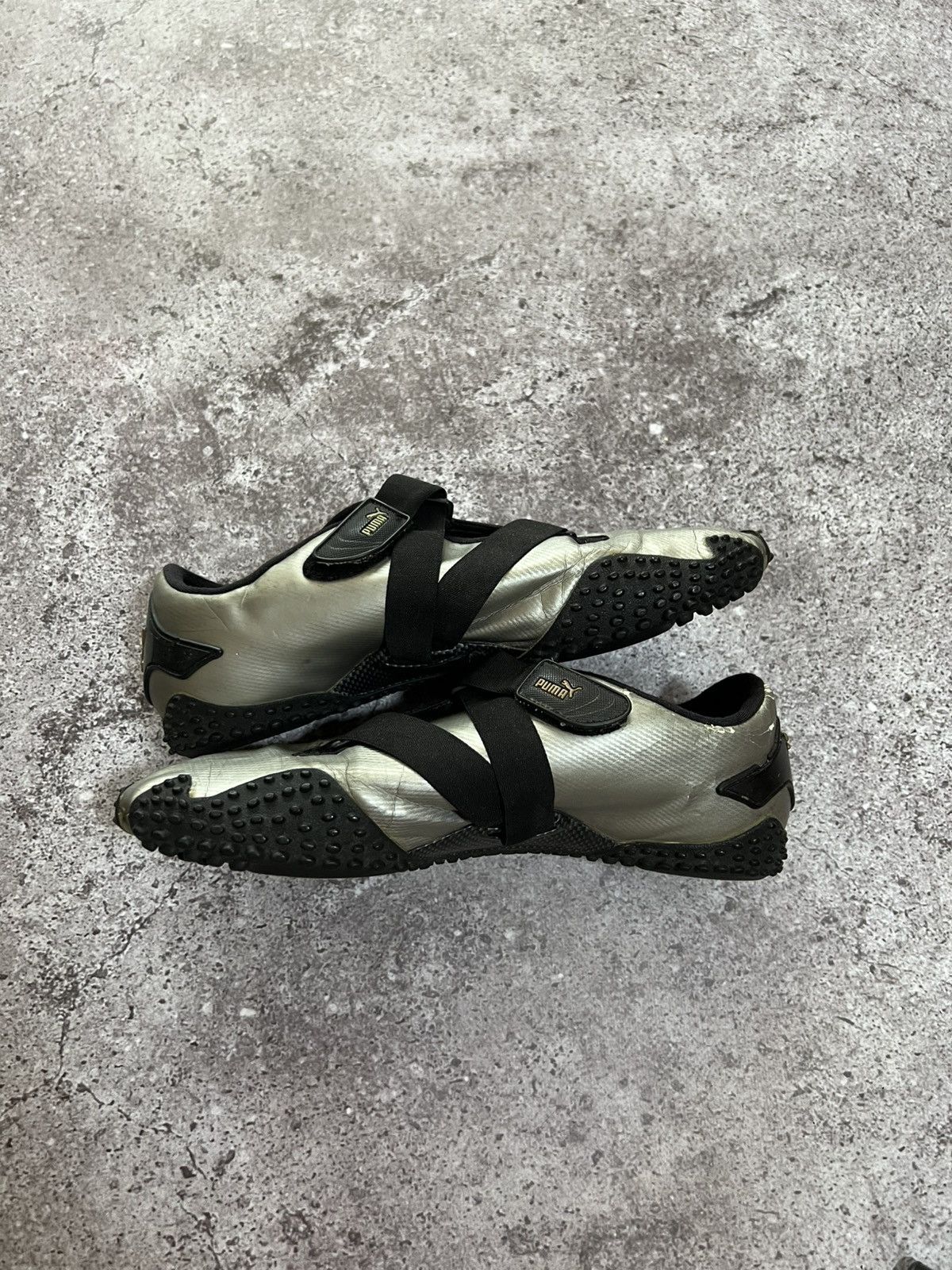 Puma Vintage 2000s Puma Mostro y2k Sneakers Hype Silver Speedcat Size US 9.5 / EU 42-43 - 3 Thumbnail