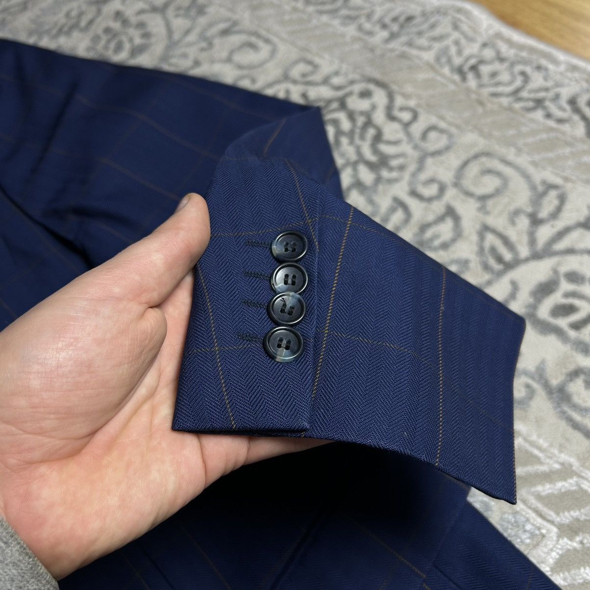 Burberry Burberrys Bennet-S Vintage Blazer Size US L / EU 52-54 / 3 - 6 Thumbnail
