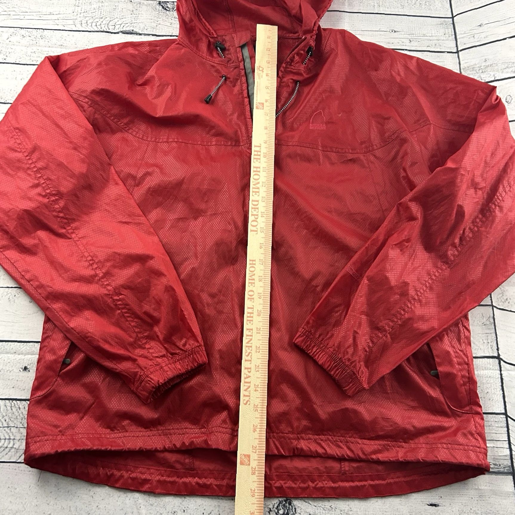 Sierra Designs Sierra Designs Jacket Mens L Red Full Zip Windbreaker Nylon Microlight Anorak Size US L / EU 52-54 / 3 - 4 Thumbnail