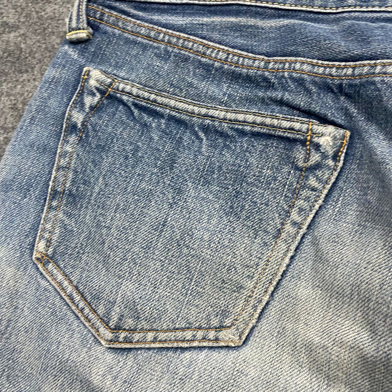 45rpm 💥Best Offer💥Vintage 45RPM Selvegde Distressed Denim Size US 30 / EU 46 - 13 Thumbnail