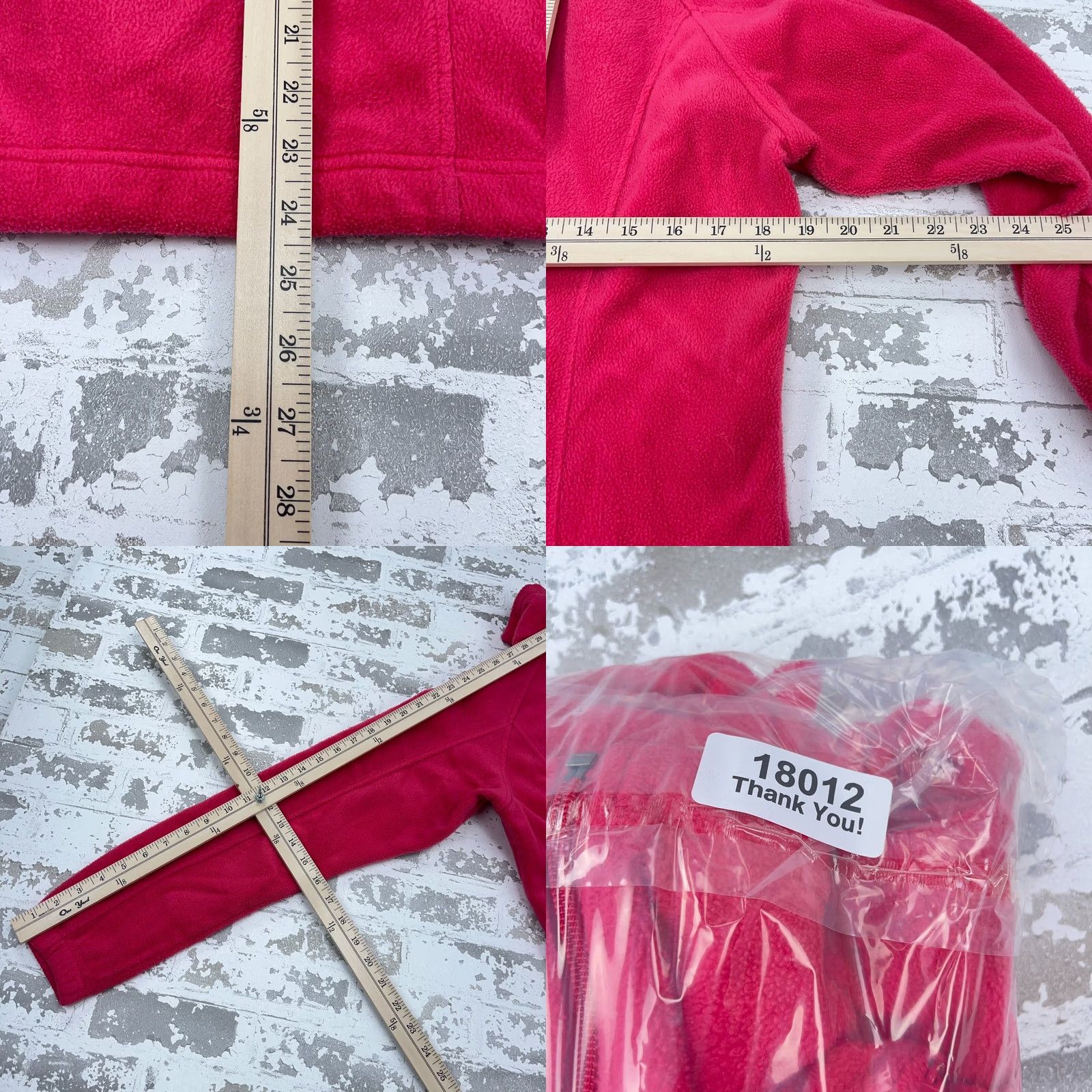 Layer 8 Columbia Women Medium Pink Fleece Jacket Sweater Coat Full Zip Ladies A12 Size M / US 6-8 / IT 42-44 - 8 Thumbnail
