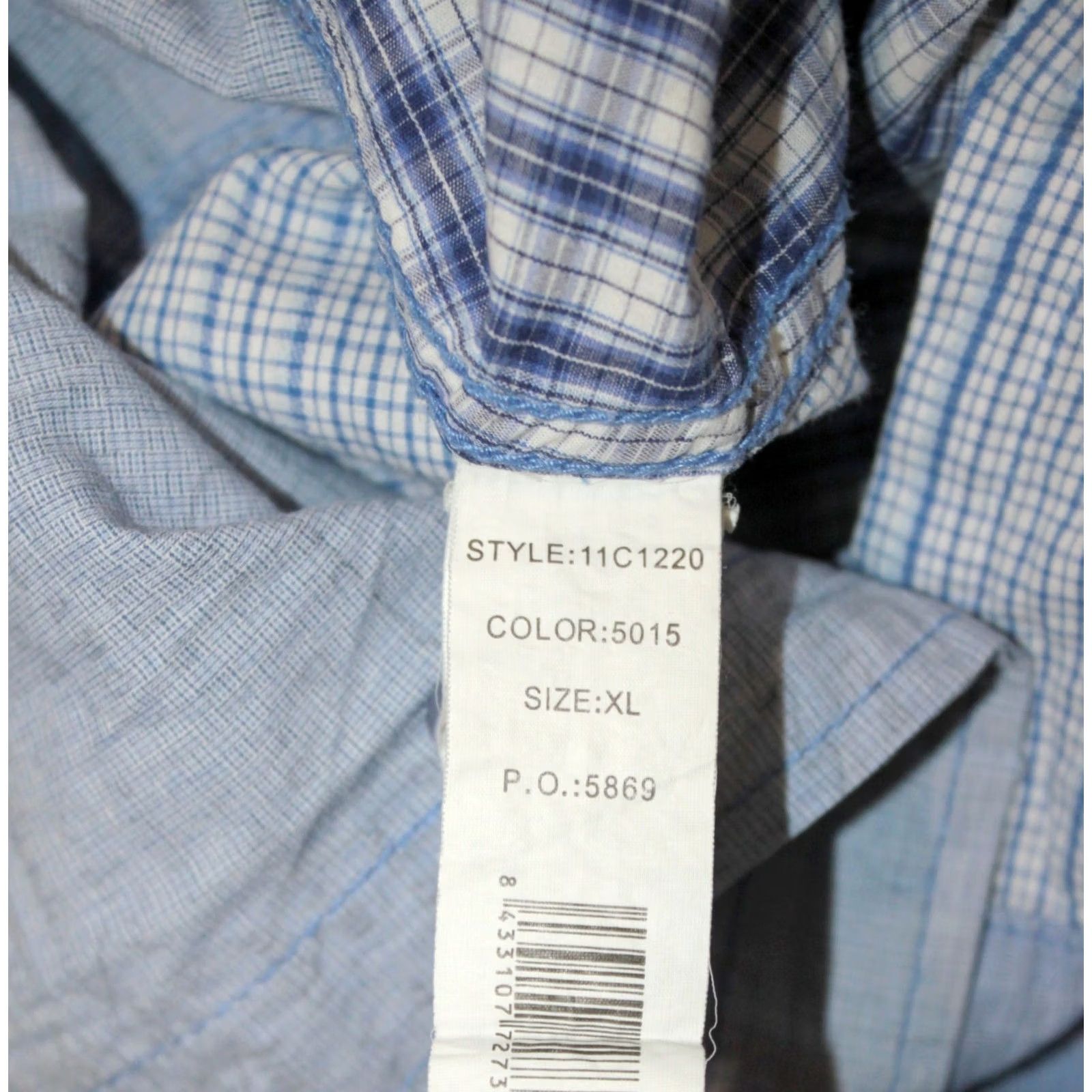 Desigual Desigual mens casual shirt Size XL Regular Fit Blue Long Sleeve Size US XL / EU 56 / 4 - 6 Thumbnail