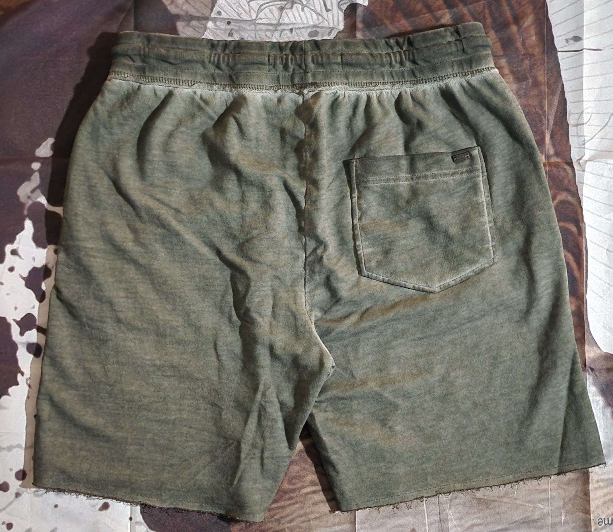 Liu Jo Liu Jo Uomo Garment Dyed Cut Off Shorts Size US 26 / EU 42 - 2 Thumbnail