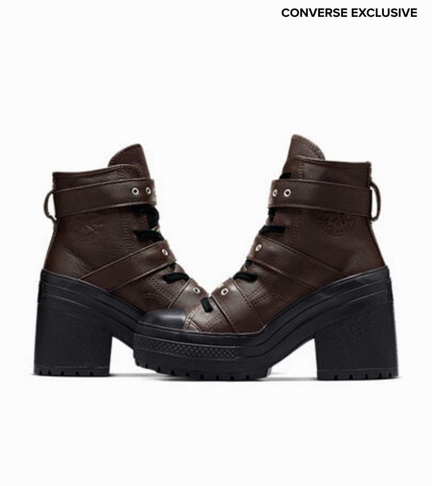 Converse CONVERSE Chuck 70 De Luxe Leather/Buckles High Top, Platform Size US 5.5 / IT 35.5 - 11 Thumbnail