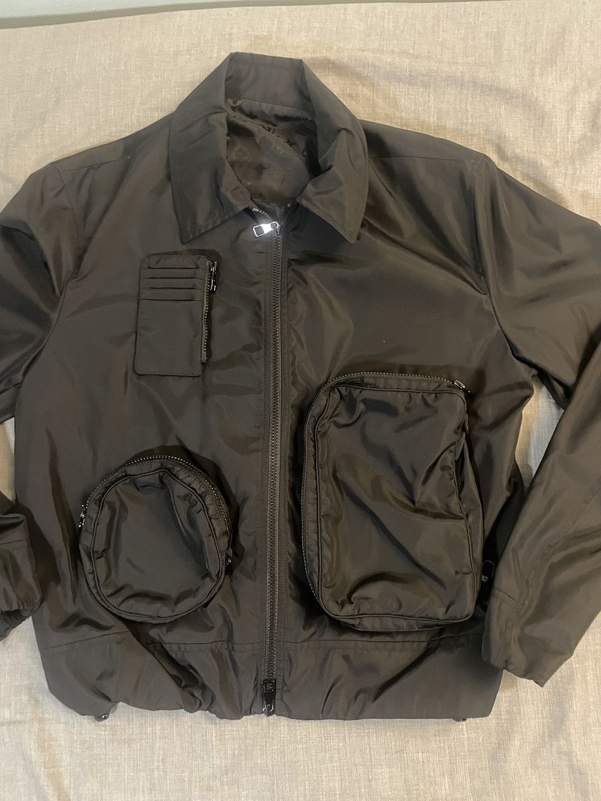 Louis Vuitton Louis Vuitton Nylon Utility Jacket in Black Size US S / EU 44-46 / 1 - 1 Thumbnail