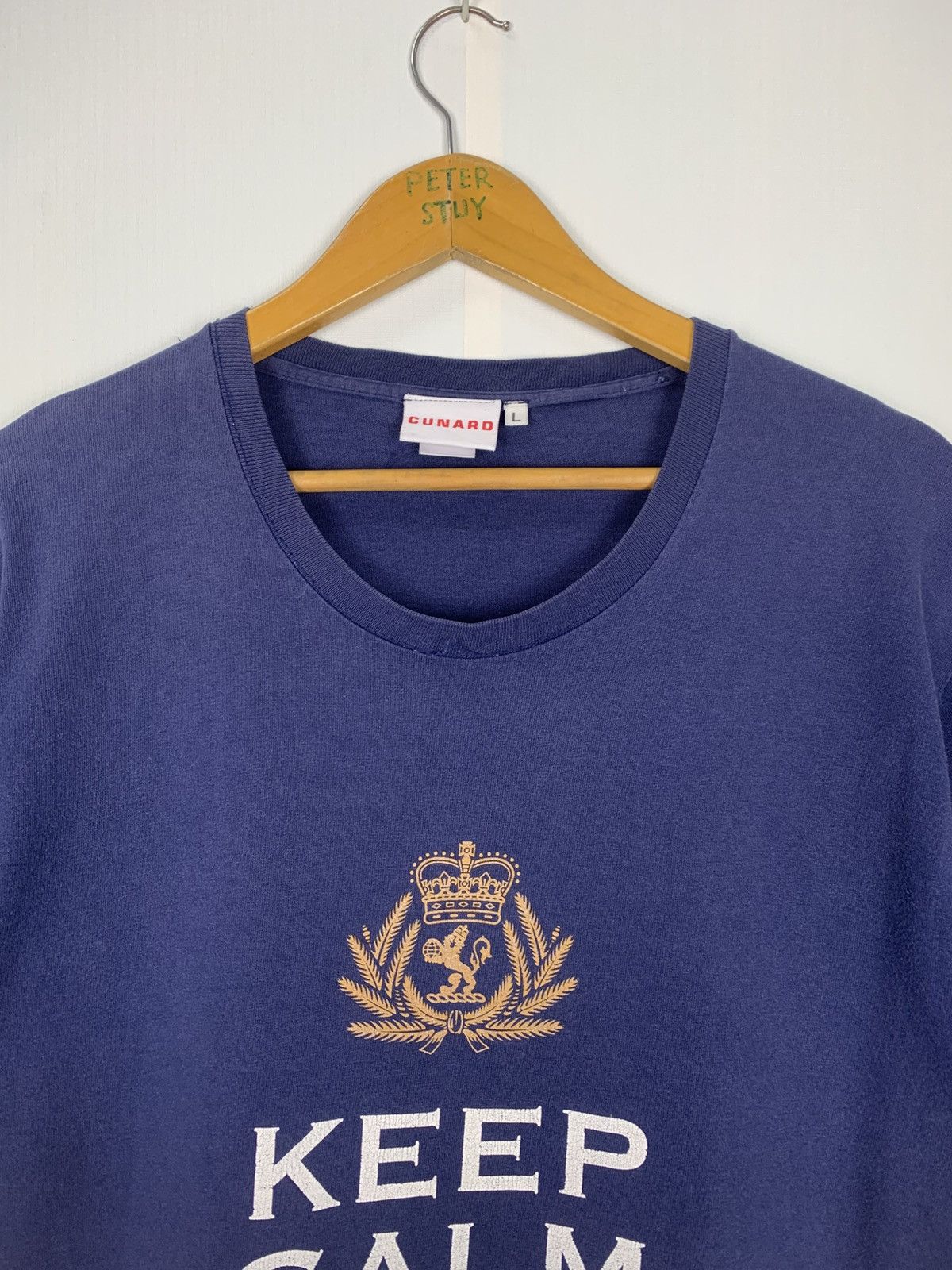 Vintage Vintage Cunard Tee Size US L / EU 52-54 / 3 - 4 Thumbnail