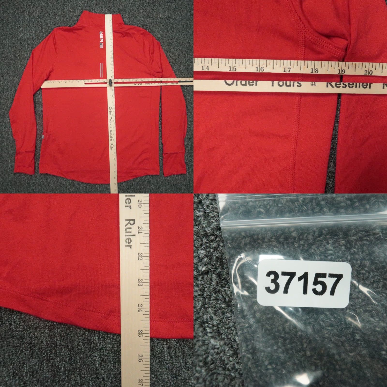 Nike Nike Dri-Fit Pullover Shirt Mens Small Red 1/4 Zip Lightweight Activewear Running Cross Training Gym & Training Winter Spring Fall Size US S / EU 44-46 / 1 - 8 Thumbnail