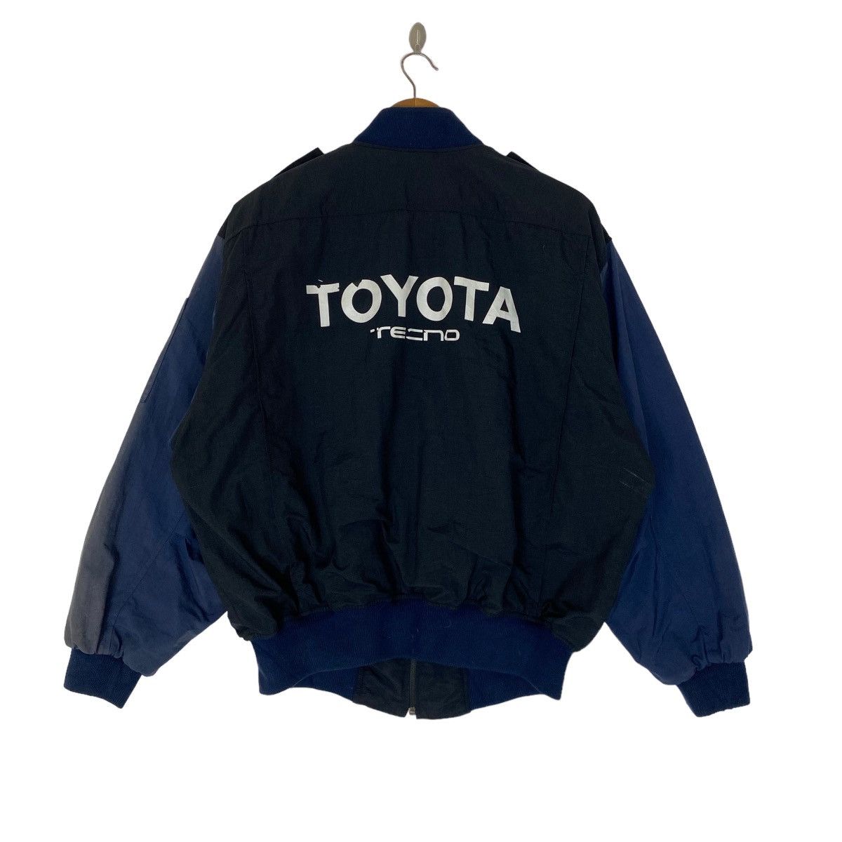 ✨Vintage Toyota Tecno faded bomber jacket