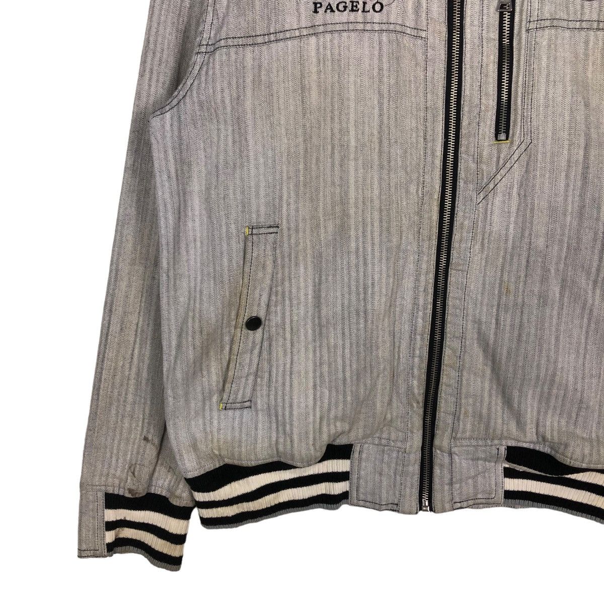 Hysteric Glamour 🔥VINTAGE BIKER JACKET PAGELO JAPAN BIG LOGO Size US L / EU 52-54 / 3 - 4 Thumbnail
