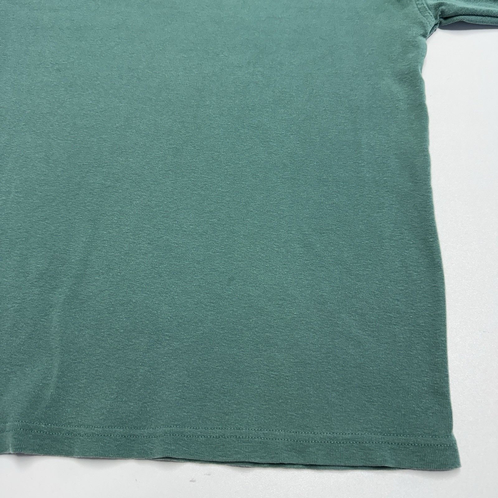 Vintage Vintage 90s Green Mock Neck Long Sleeve T Shirt Medium Size US M / EU 48-50 / 2 - 4 Thumbnail