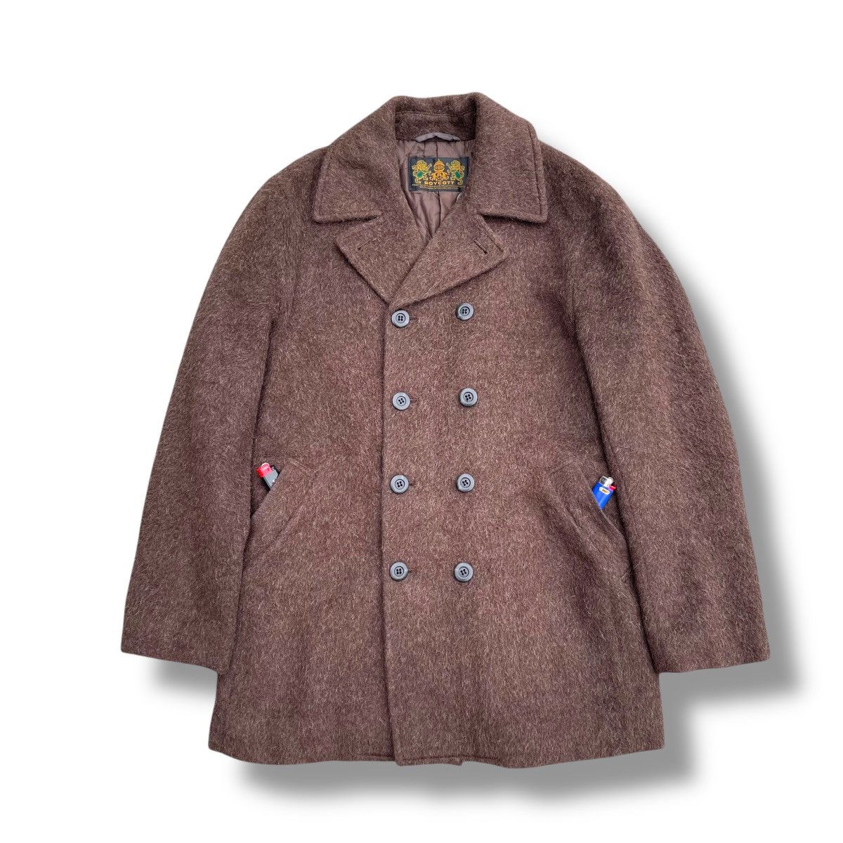 Boycott VINTAGE BOYCOTT WOOL DOUBLE BREASTED JACKET Size US M / EU 48-50 / 2 - 1 Thumbnail
