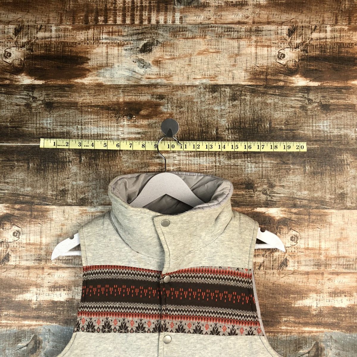 Japanese Brand Japanese Brand Grey Vest vintage #A1585 Size M / US 6-8 / IT 42-44 - 4 Thumbnail