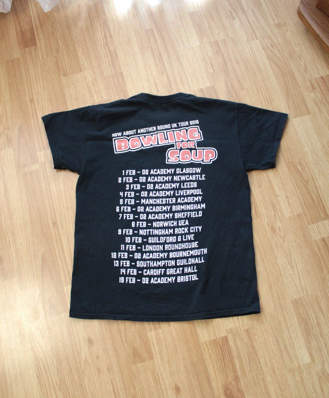 Band Tees 🔥 Bowling For Soup 2016 How About Another Round Tour T Shirt Size US M / EU 48-50 / 2 - 2 Thumbnail