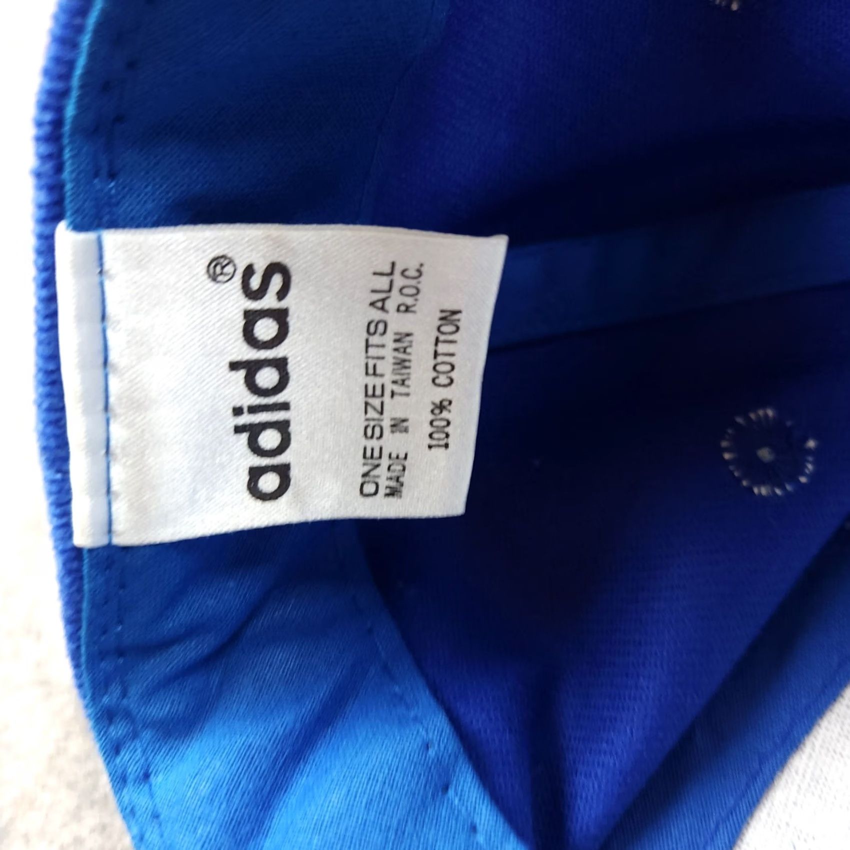Adidas Adidas Hat One Size Adjustable Blue Logo Snapback Mens Sports Casual Cap Size ONE SIZE - 6 Thumbnail