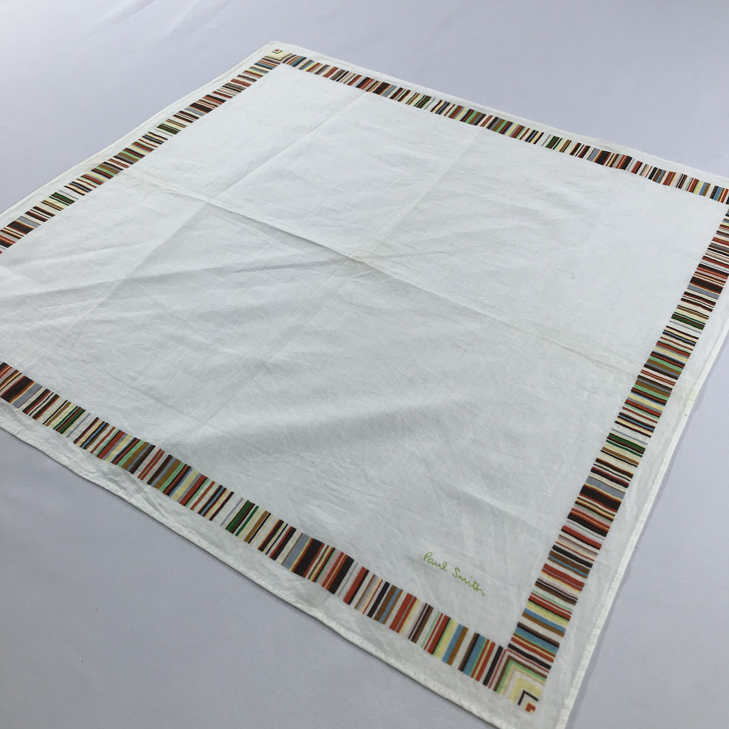 Paul Smith × Vintage Paul Smith Bandana / Handkerchief / Neckerchief - S2318 Size ONE SIZE - 2 Thumbnail