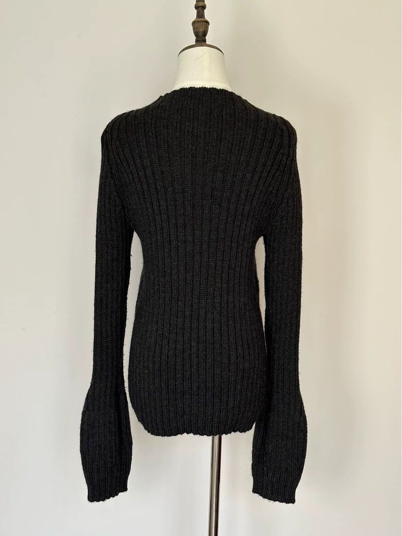 Y's Y's size 3 Black pullover with large oval sleeves sweater Size M / US 6-8 / IT 42-44 - 2 Thumbnail