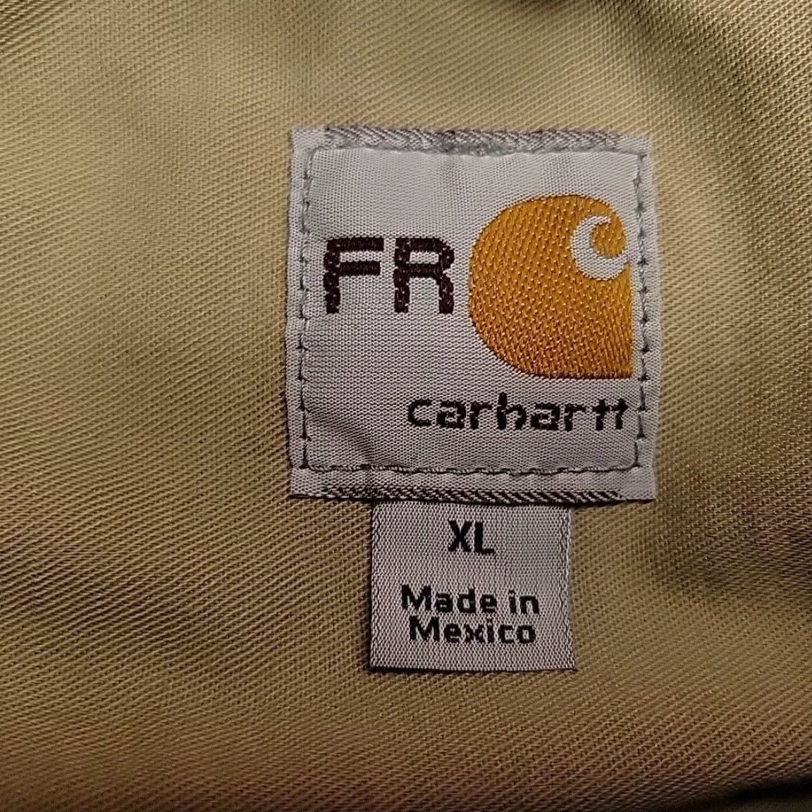 Carhartt Carhartt Flame Resistant Jacket Mens XL Navy Canvas Bomber FRJ020 DNY Workwear Jacket Size US XL / EU 56 / 4 - 6 Thumbnail