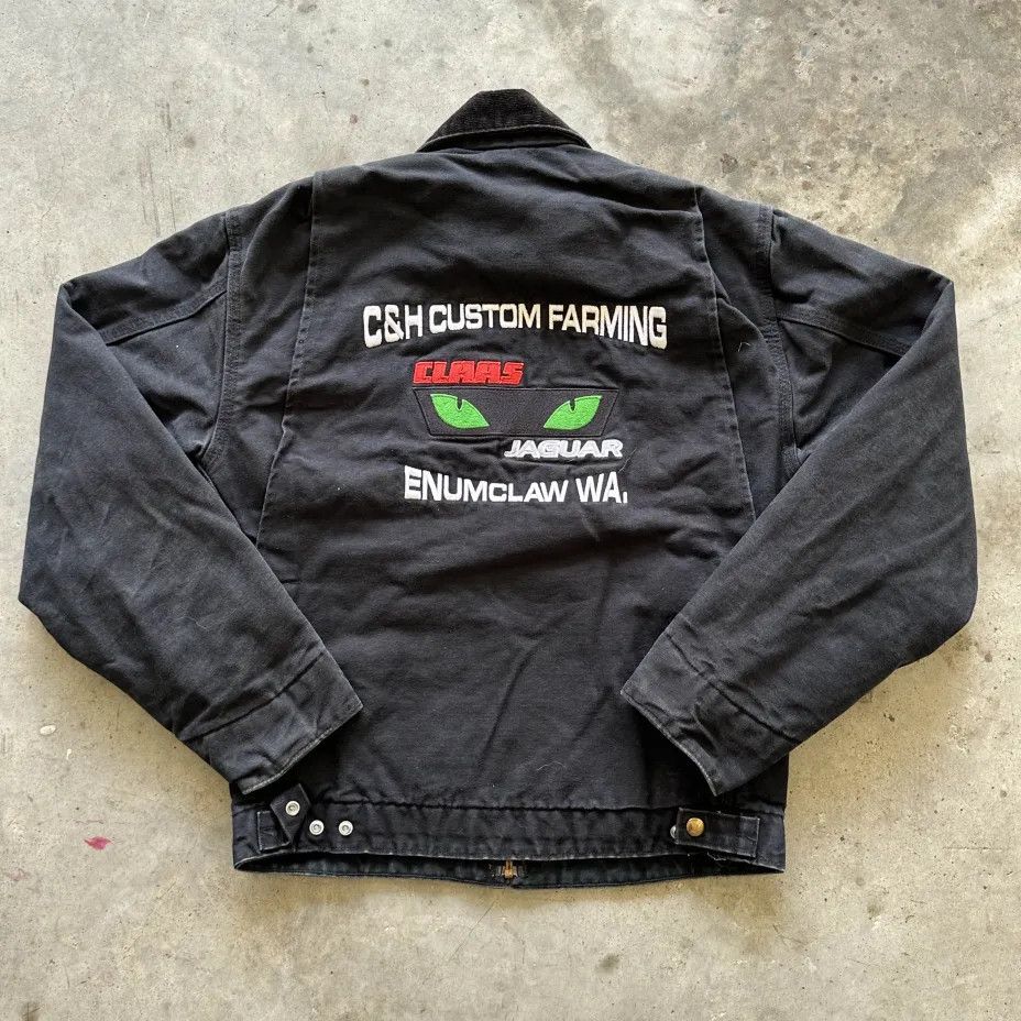 Carhartt Vintage Carhartt J01 BLK Black Detroit Blanket Lined Jacket Size US S / EU 44-46 / 1 - 5 Thumbnail
