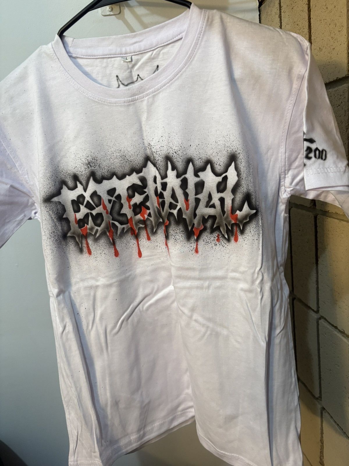 Eternal Eternal Artwear Jesus airbrush tee Size US L / EU 52-54 / 3 - 5 Thumbnail