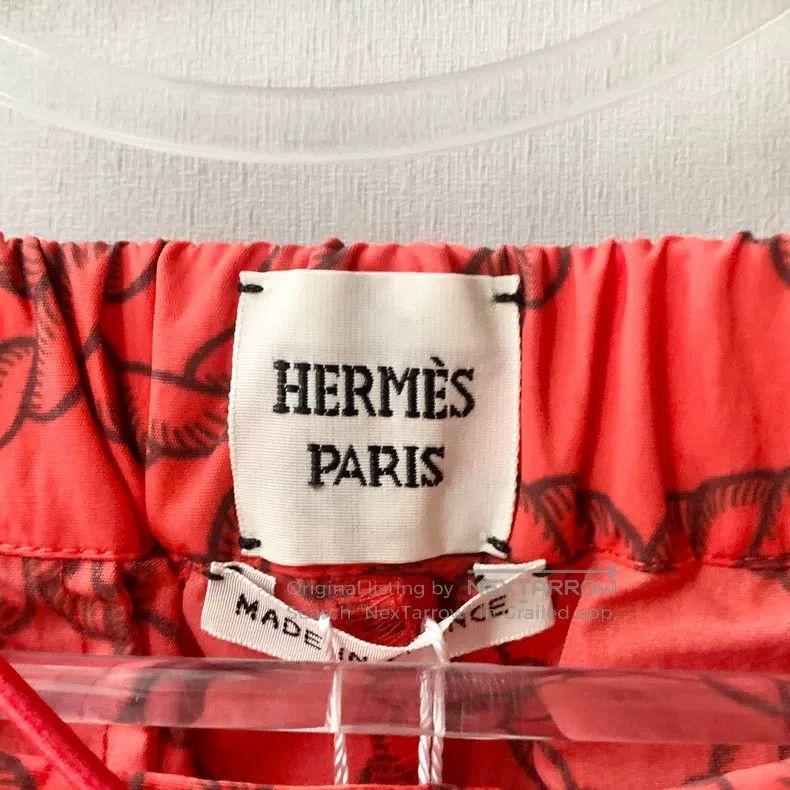 Hermes Hermes Shorts + red + women's wear Size 25" / US 0 / IT 36 - 3 Thumbnail