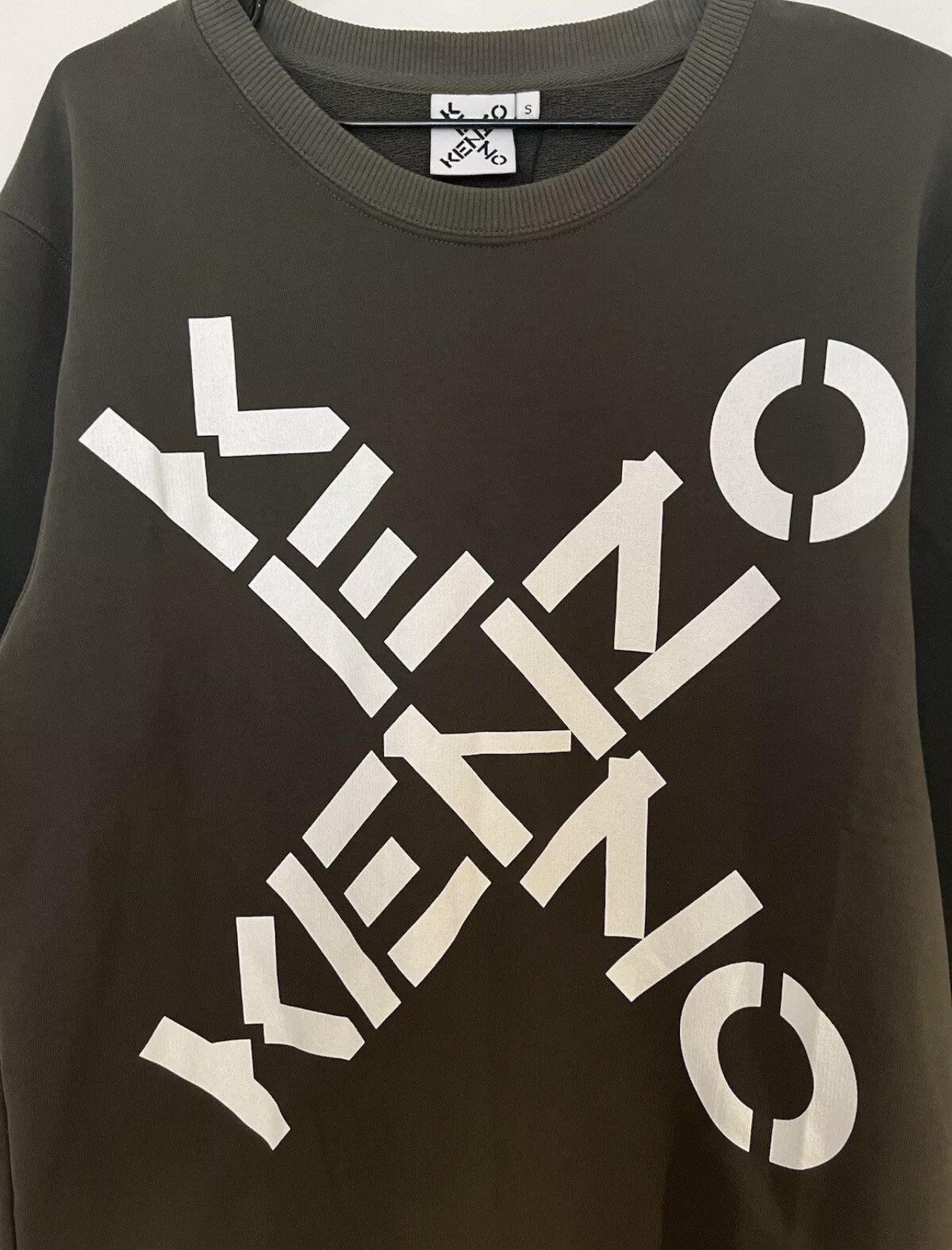 Kenzo kenzo Logo jumper Sweater Small Green Size US S / EU 44-46 / 1 - 3 Thumbnail