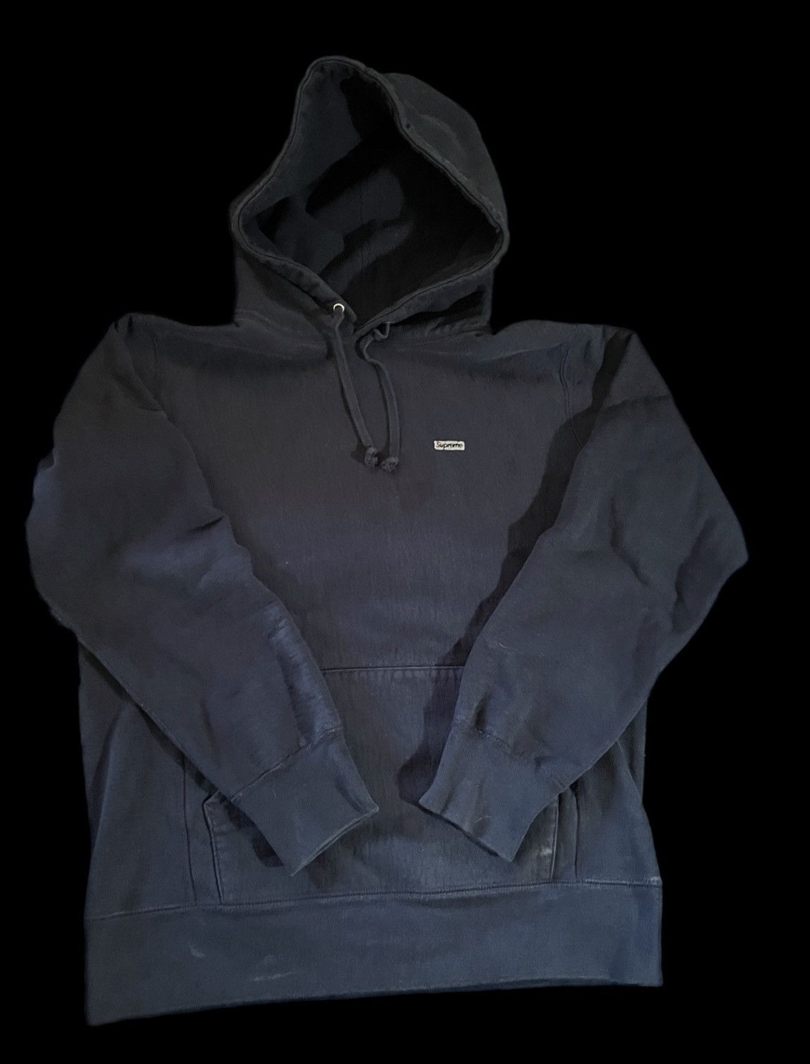Supreme Supreme FW16 Reflective 3m Mini Box Logo hoodie Navy Size US M / EU 48-50 / 2 - 1 Thumbnail