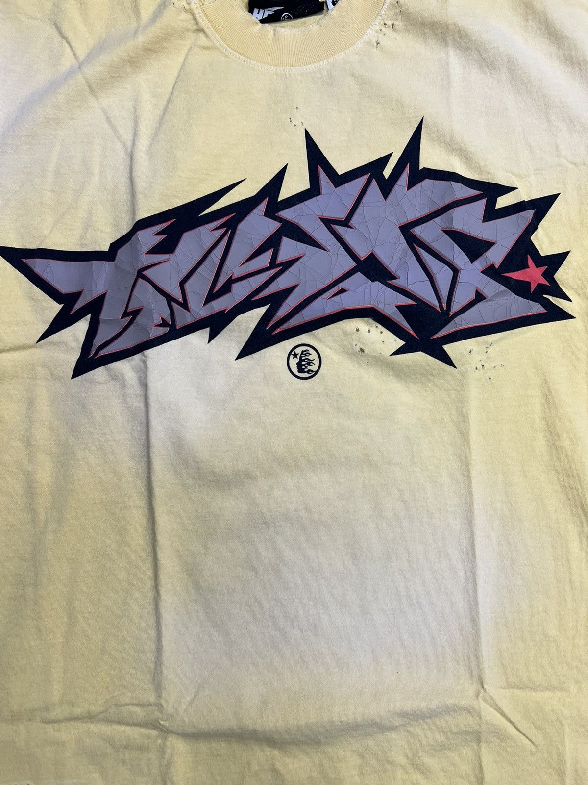 Hellstar Cracked Print T-Shirt