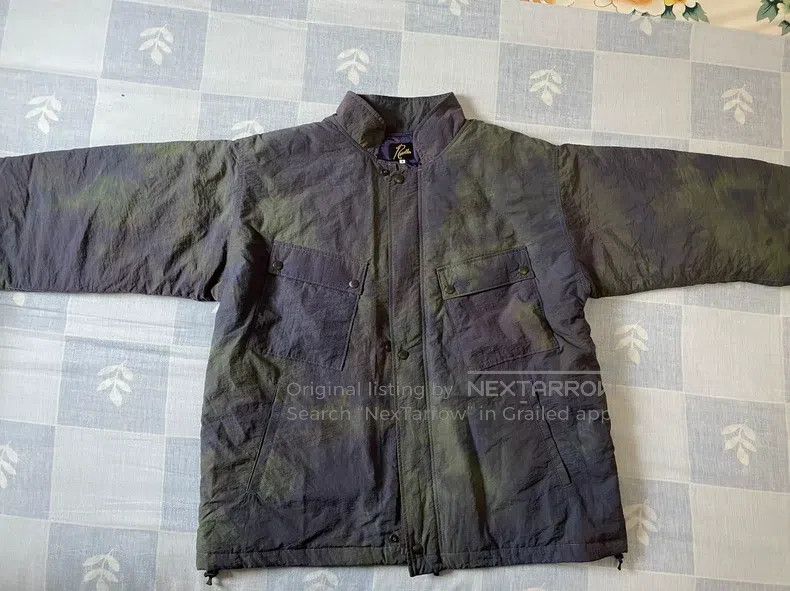 Needles Needles Purple military green cotton jacket Size US S / EU 44-46 / 1 - 3 Thumbnail