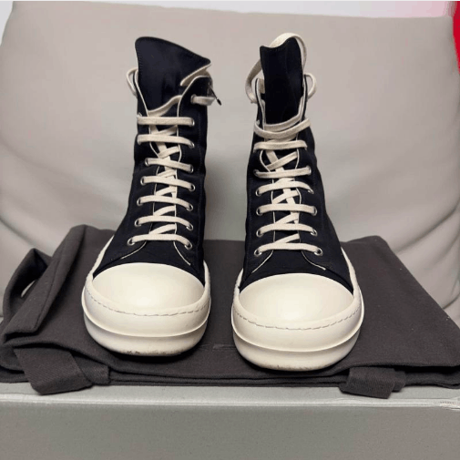 Rick Owens Rick Owens Hi-Top Sneakers Size US 7 / EU 40 - 2 Thumbnail