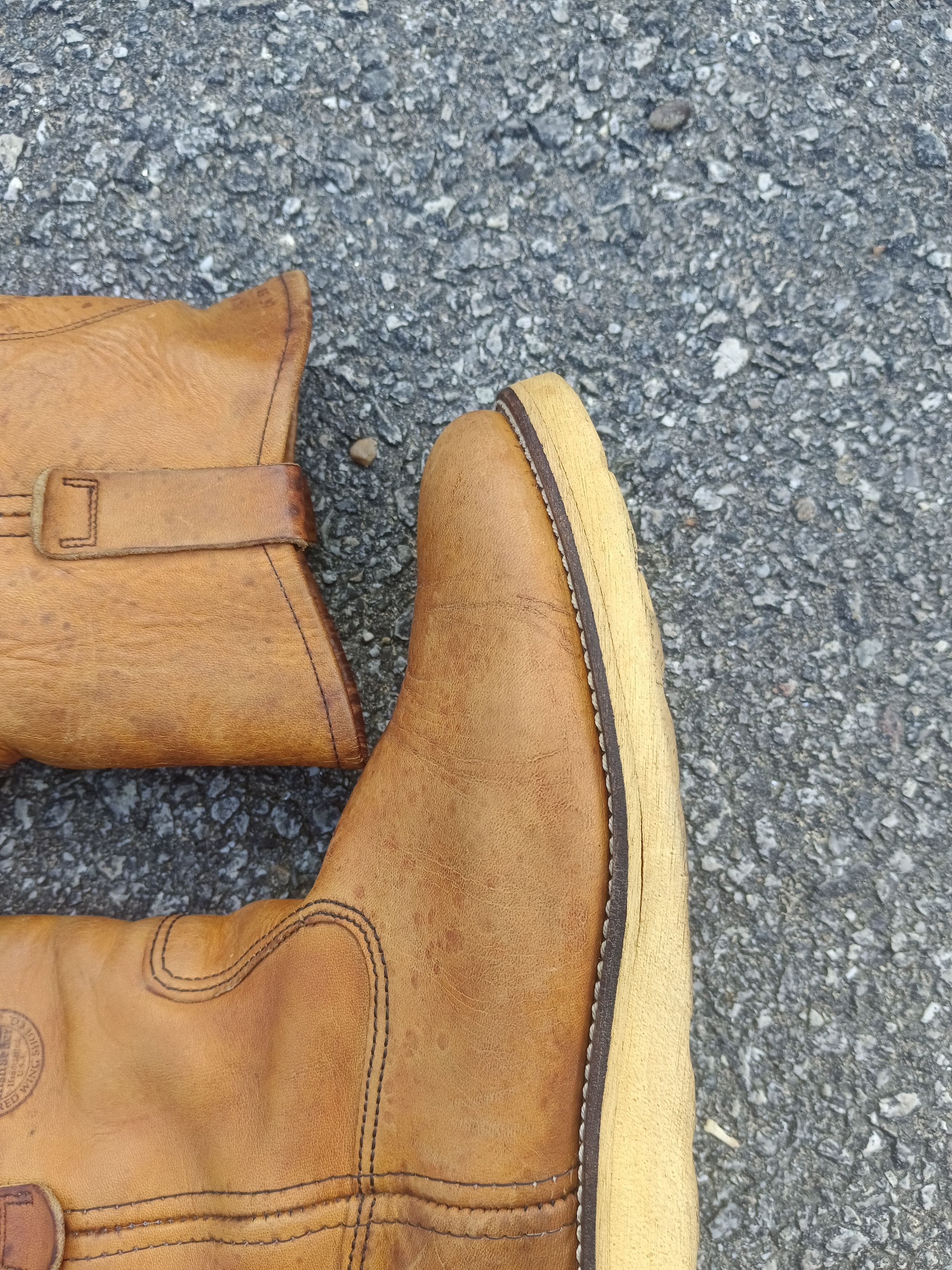 Red Wing Red Wing Pecos 866 Irish Setter Green Label Rare Size US 9 / EU 42 - 7 Thumbnail