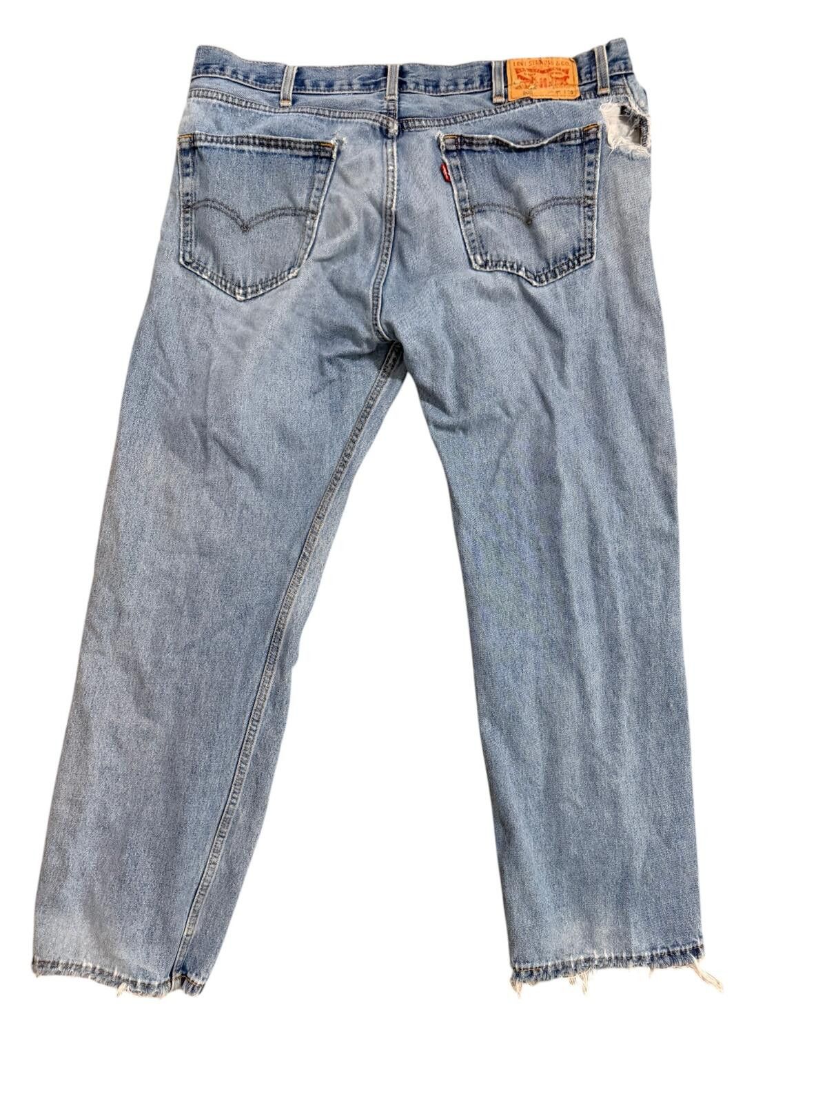 Other Levi's 541 Athletic Taper Distressed Jeans Size US 38 / EU 54 - 2 Thumbnail