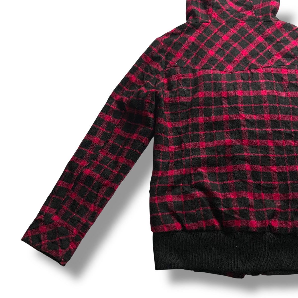 20471120 SKY BOMBER TARTAN PUNK SEDITIONARIES WOOL FULL ZIP JACKET Size US L / EU 52-54 / 3 - 9 Thumbnail