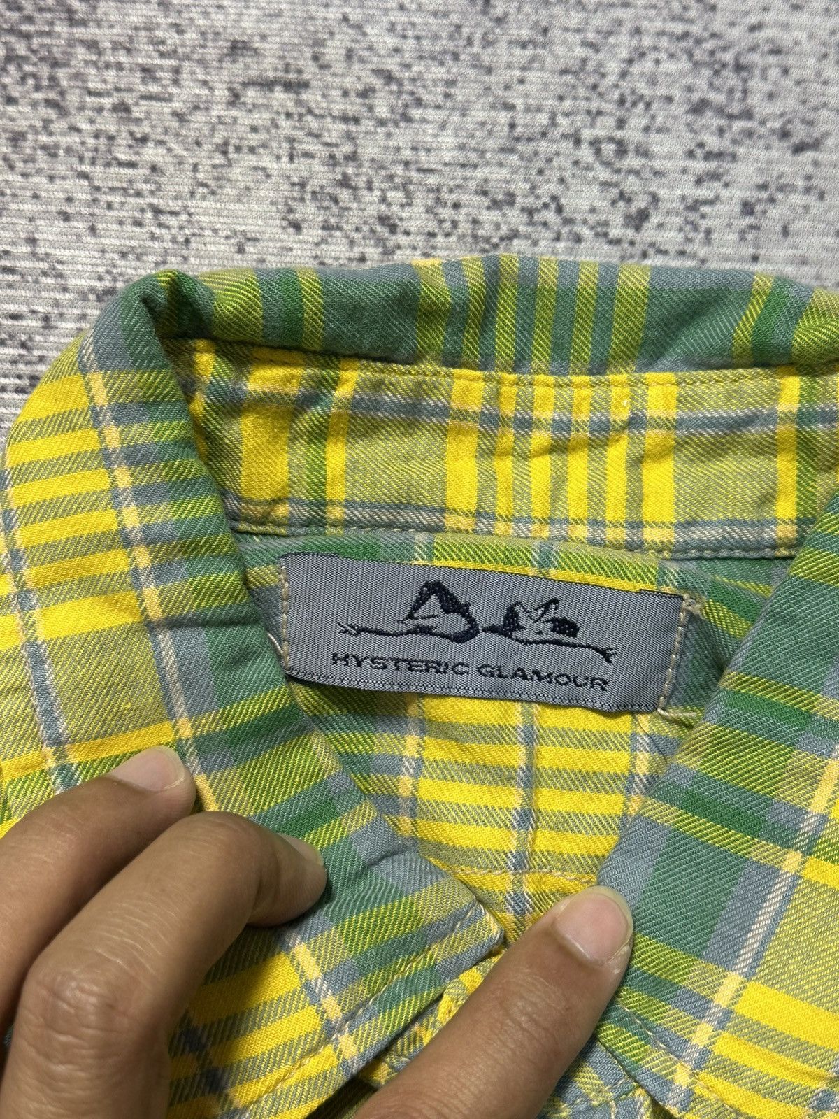 If Six Was Nine Hysteric Glamour Flanel Shirt Pocket Yellow Size US S / EU 44-46 / 1 - 5 Thumbnail
