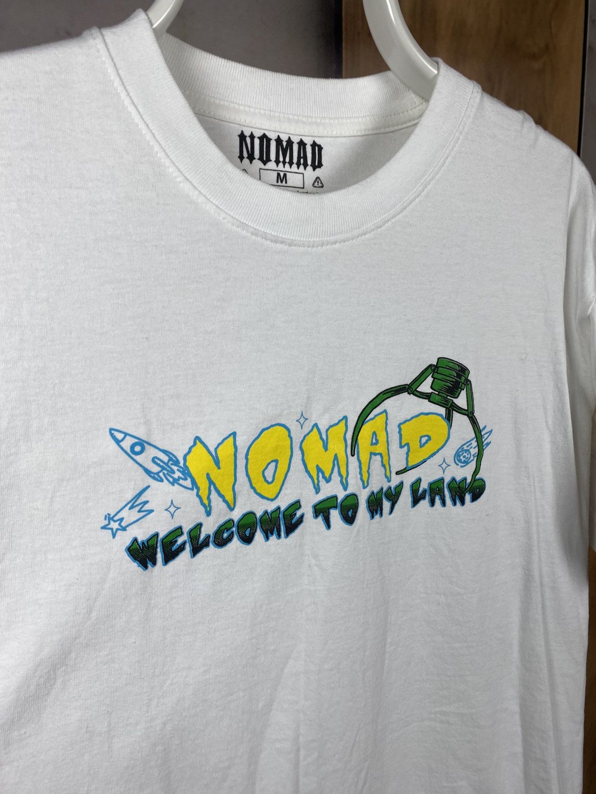 Nomad 🧸T-Shirt Nomad Hello Toy Welcome To My Land Movie Tee🧸 Size US M / EU 48-50 / 2 - 4 Thumbnail