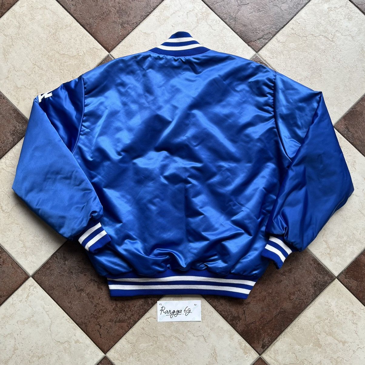 MLB MLB LOS ANGELES DODGERS SATIN VARSITY JACKET Size US L / EU 52-54 / 3 - 2 Thumbnail