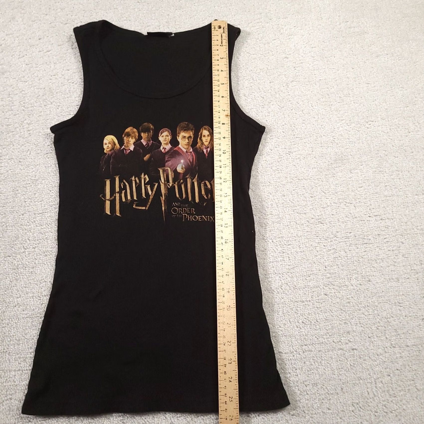 Vintage VINTAGE Harry Potter Order Of The Phoenix Womens Tank Top XS Graphic Black Size XS / US 0-2 / IT 36-38 - 5 Thumbnail