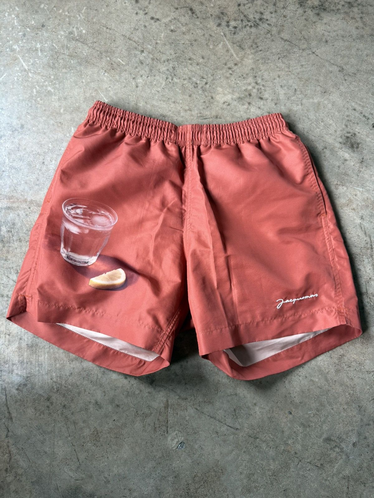JACQUEMUS - Men’s Pienture mid-length printed swim shorts