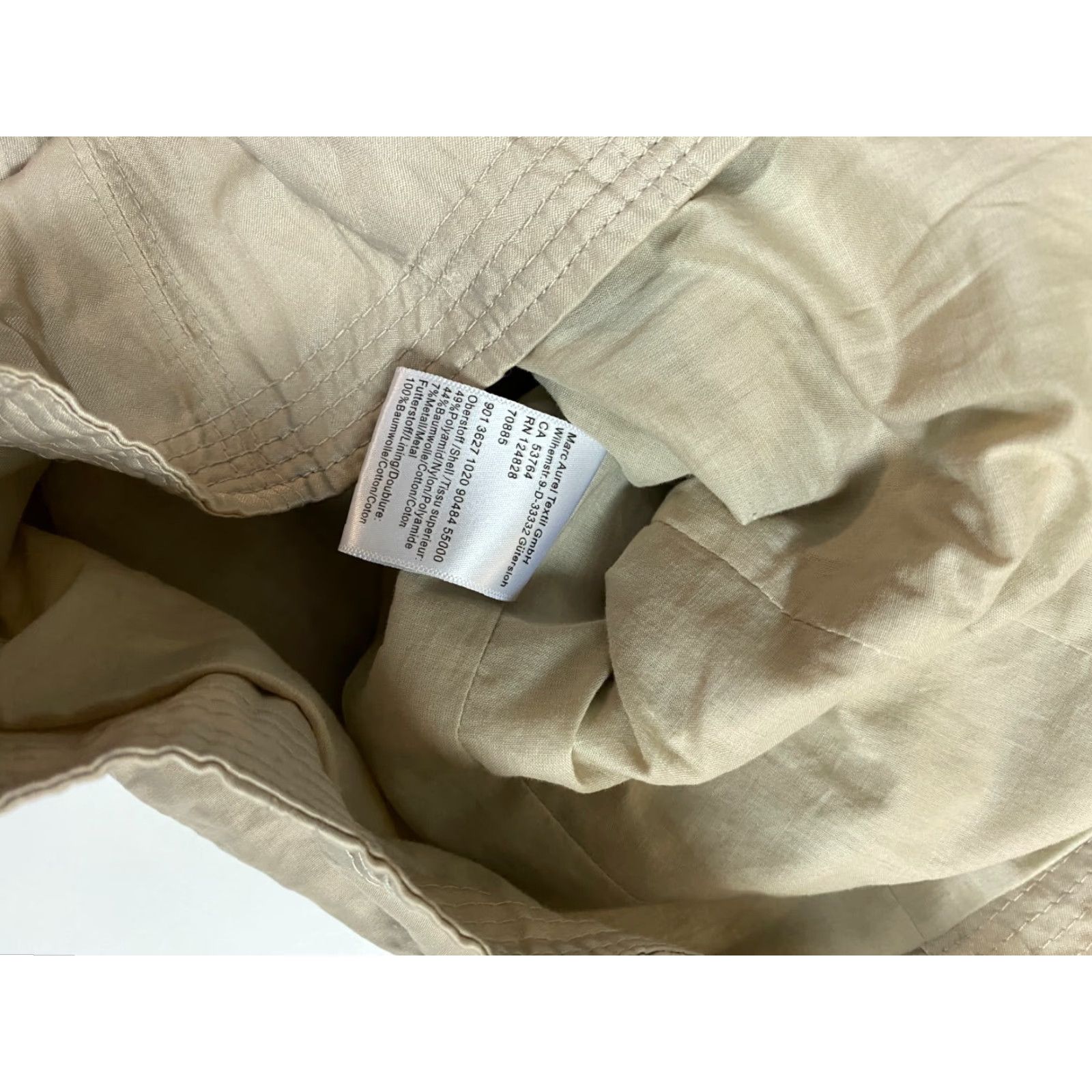 Coldwater Creek Coldwater Creek Jacket Women 36 Beige Button Casual Chambray Cotton Blend Mid-Length Urban American Womens Size XS / US 0-2 / IT 36-38 - 6 Thumbnail