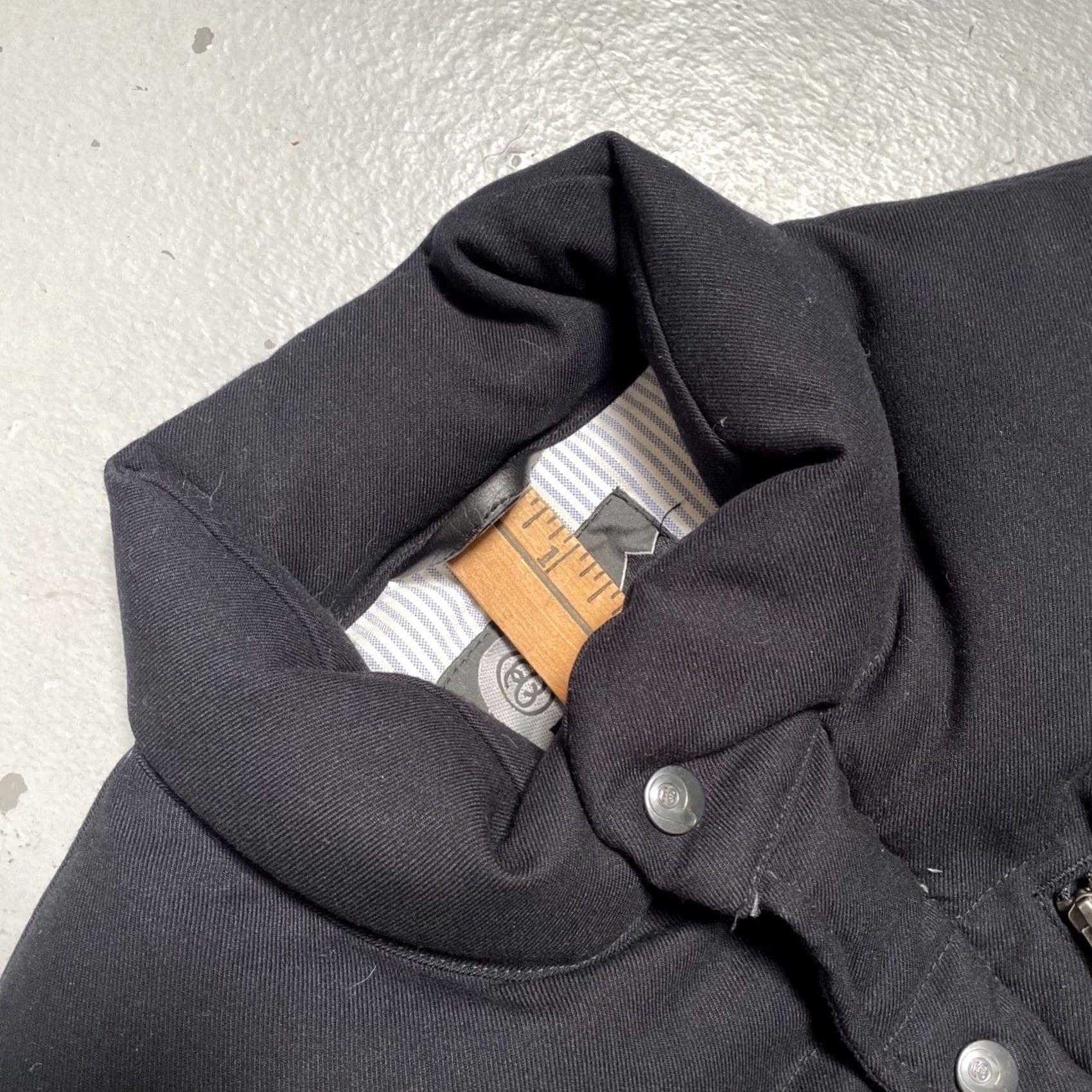 Penfield VINTAGE Stussy x Penfield Puffer Vest L Black Unisex Adults 90s Y2K Street Fashion Skateboarding City Outdoor Collaboration Vest Size US L / EU 52-54 / 3 - 4 Thumbnail