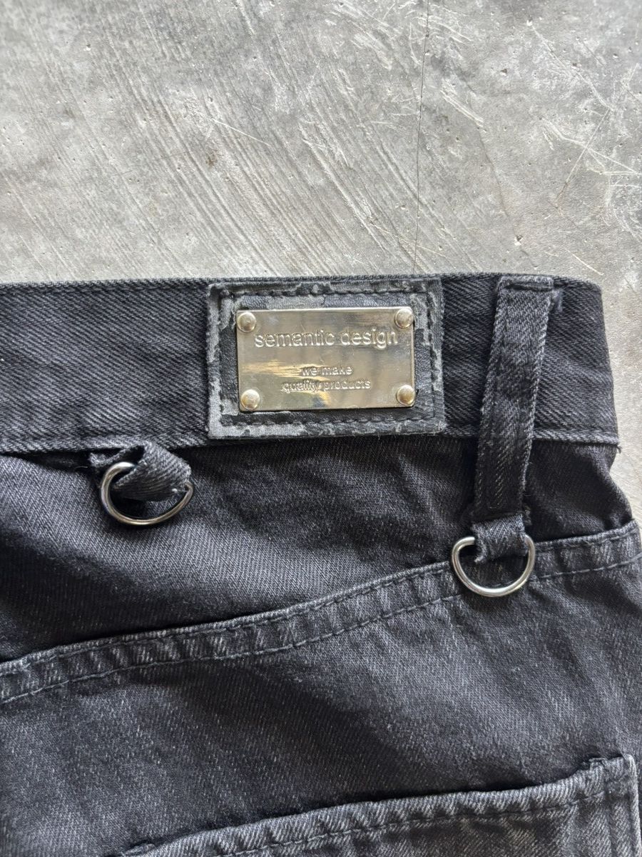 semanticdesign SICK FLARE SEMANTIC DESIGN WASHED FADE JAPANESE GRUNGE PUNK Size US 30 / EU 46 - 21 Thumbnail