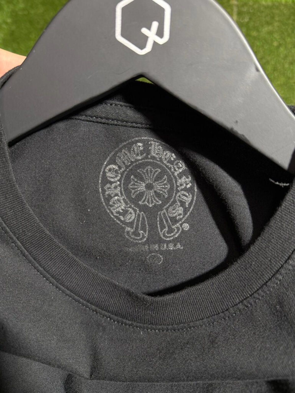 Chrome Hearts Chrome Hearts Horseshoe Black Tee Sz. M Size ONE SIZE - 3 Thumbnail