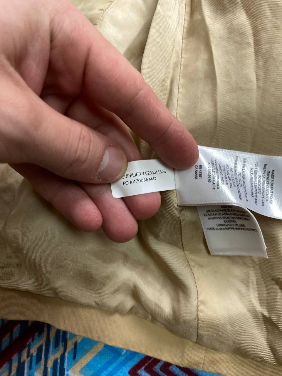Polo Ralph Lauren × Vintage Vintage Polo Ralph Lauren Blazer Beige Colour Size M / US 6-8 / IT 42-44 - 5 Thumbnail