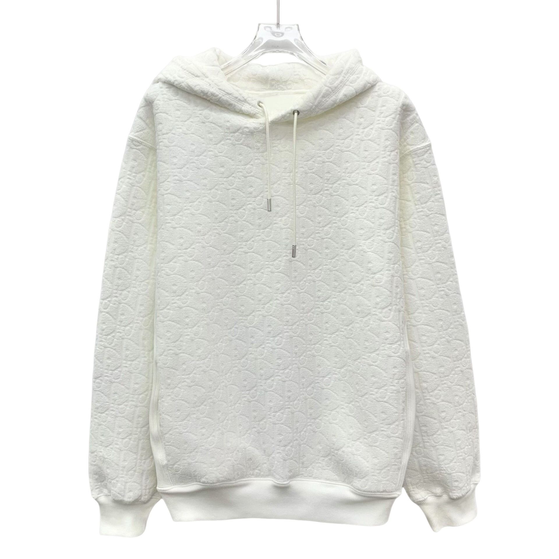 Dior Dior Oblique Jacquard Cotton Hoodie Size S Size US S / EU 44-46 / 1 - 1 Thumbnail