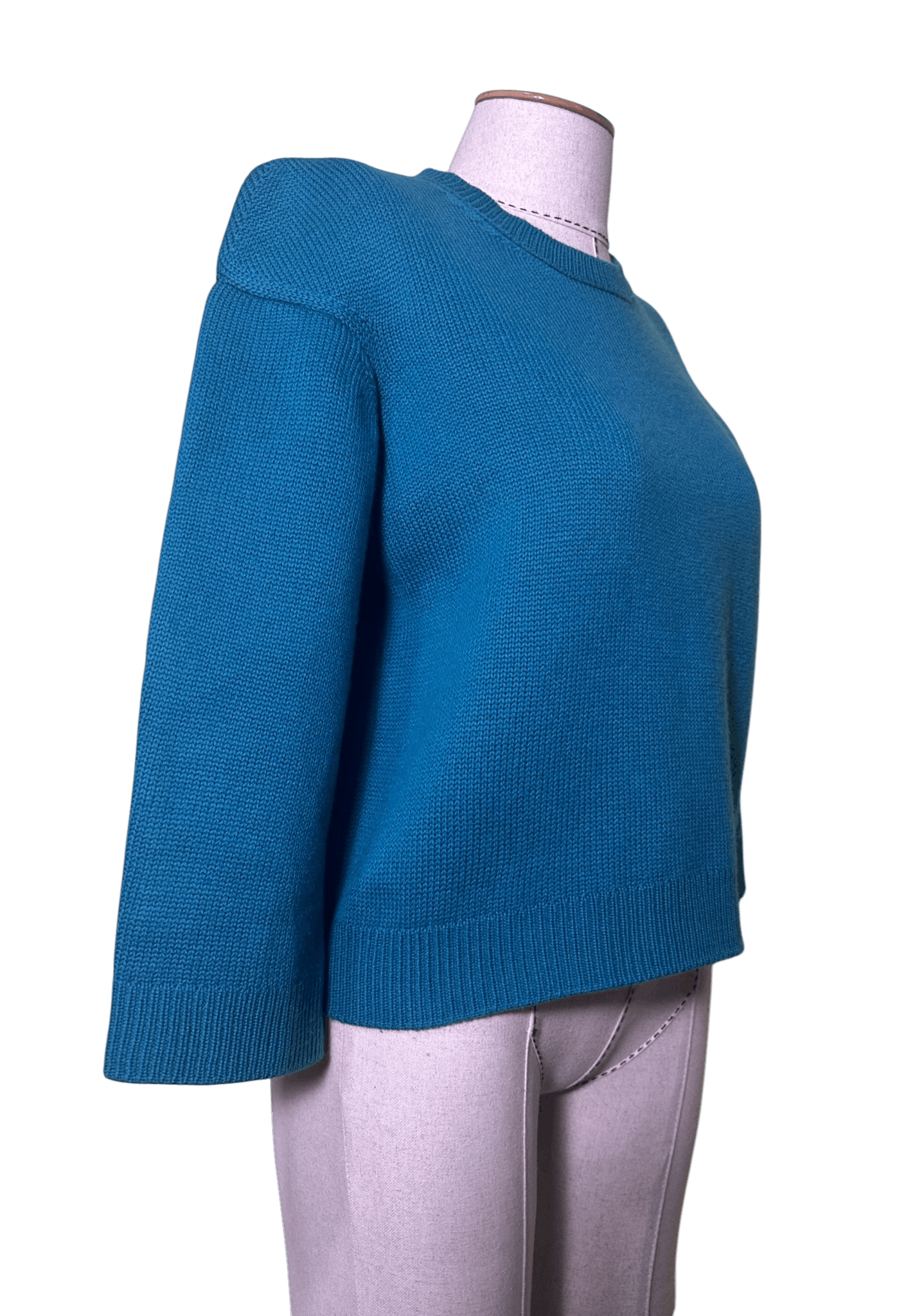 Miu Miu Turquise wool jumper Size S / US 4 / IT 40 - 2 Thumbnail